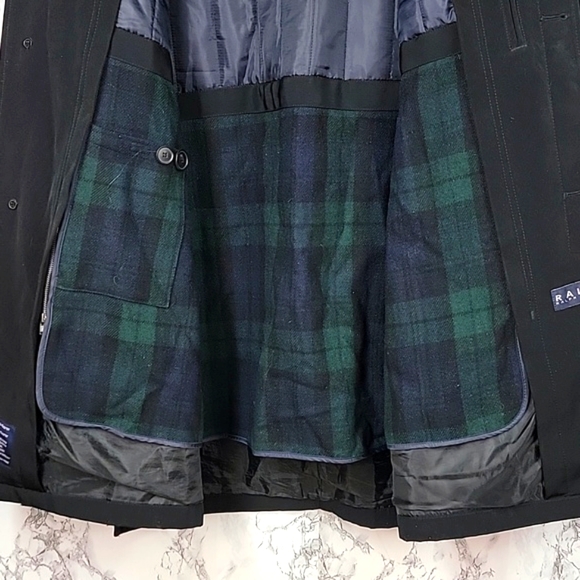 Ralph by Ralph Lauren Mens Sport Peacoat w/Removable Wool Blend Lining Sz Large - Picture 10 of 16